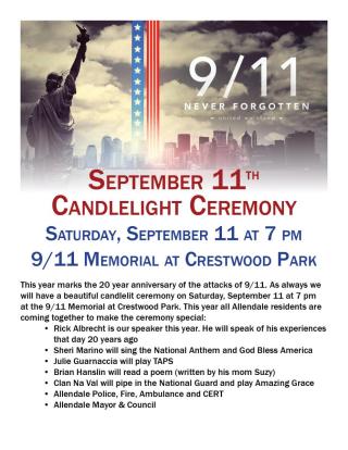 9/11 Flyer 