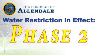 Phase 2 Water Restrictions 
