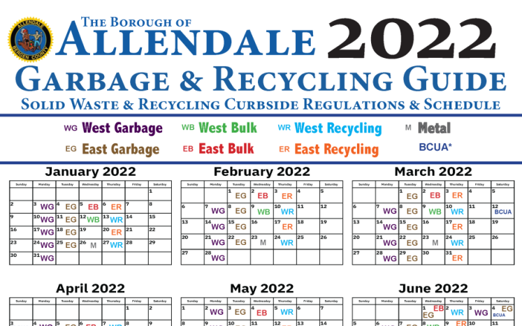 2022 Garbage & Recycling Guide 