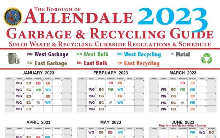 2023 Garbage & Recycling Guide