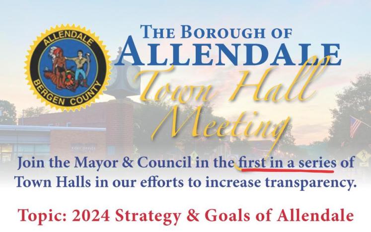 Town Hall Meeting - March 27 - 7pm 