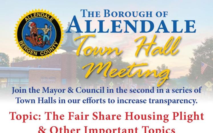 Town Hall Meeting - May 14 - 7pm 