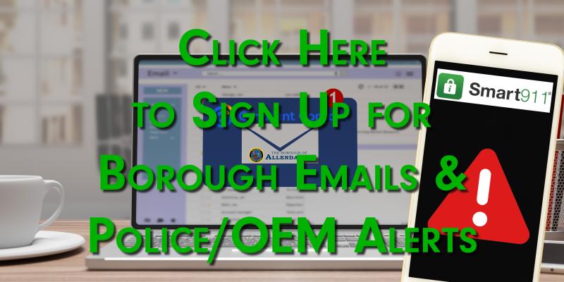 Borough Emails & Police/OEM Alerts